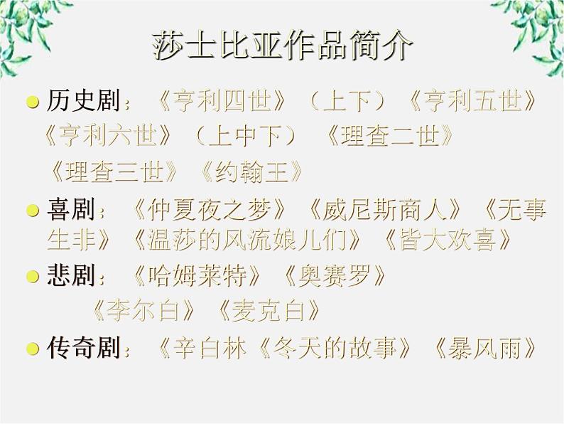 1.4《哈姆莱特》课件（新人教必修4）.第4页