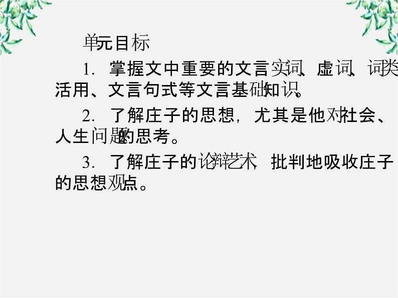 高三语文选修（先秦诸子选读）备课精选： 5-1《无端崖之辞》课件 新人教版第4页