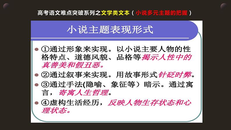 高考语文复习--难点突破系列（高考语文）课件PPT第7页