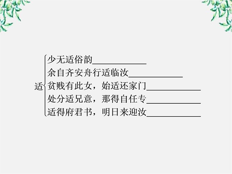 新课标同步导学高一语文课件：7（人教版必修2）第6页