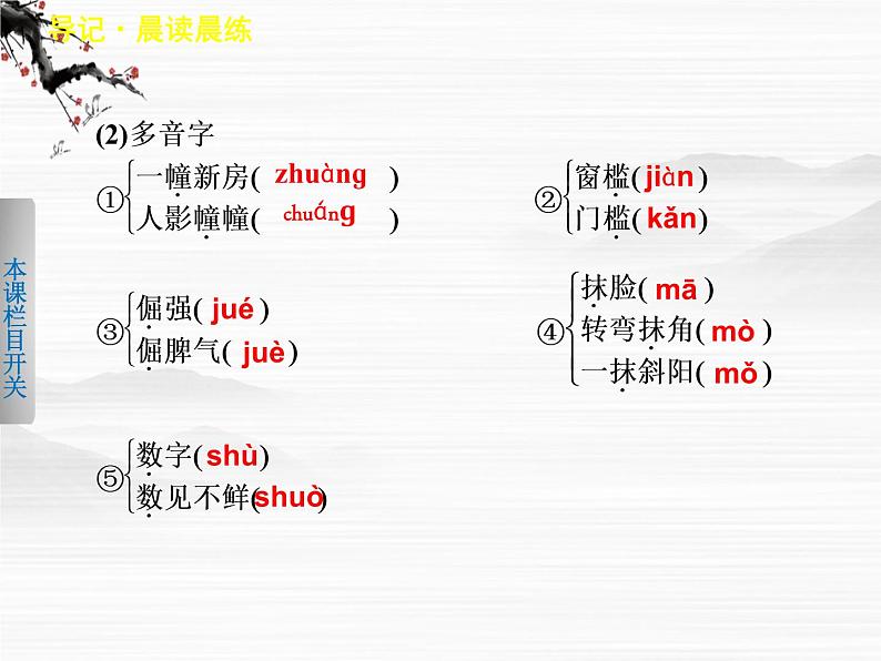 《学案导学设计》高一语文配套课件：1.2最后的常青藤叶（苏教版必修2）365第5页