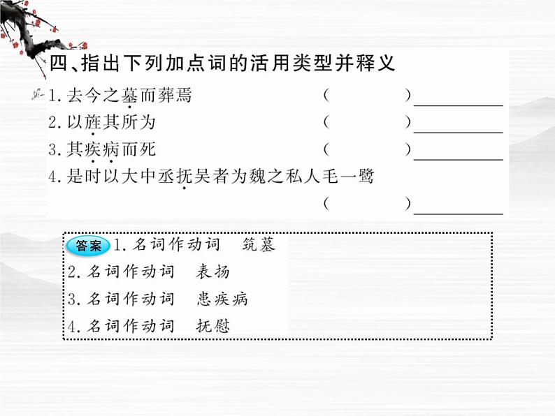 版高中语文课时讲练：2.2《五人墓碑记》课件（苏教版必修3）08