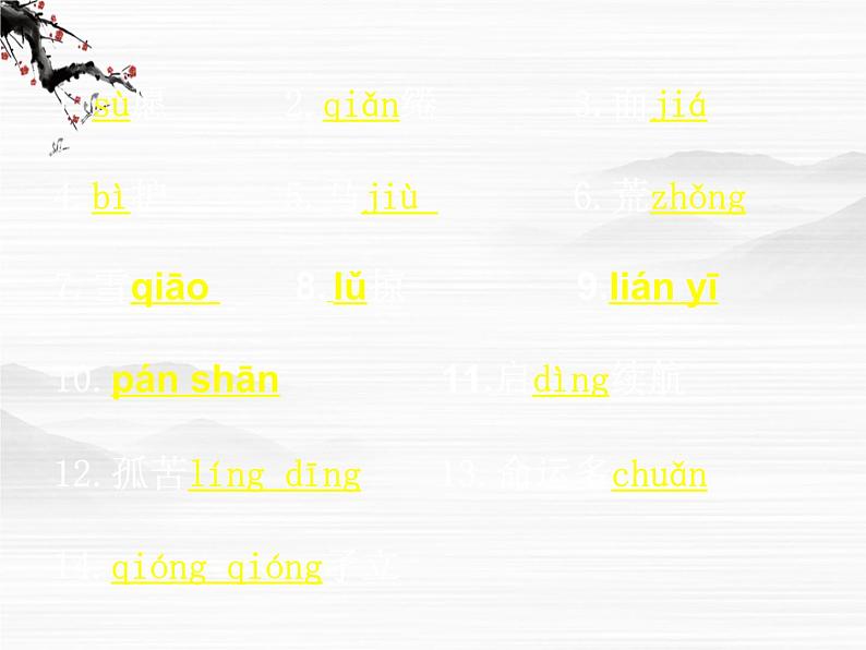 语文：必修三文言文复习课件（苏教版必修3）第3页