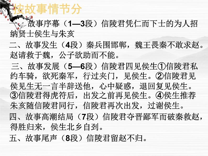 高二语文精品课件：《魏公子列传》ppt（苏教版选修《史记选读》）第7页