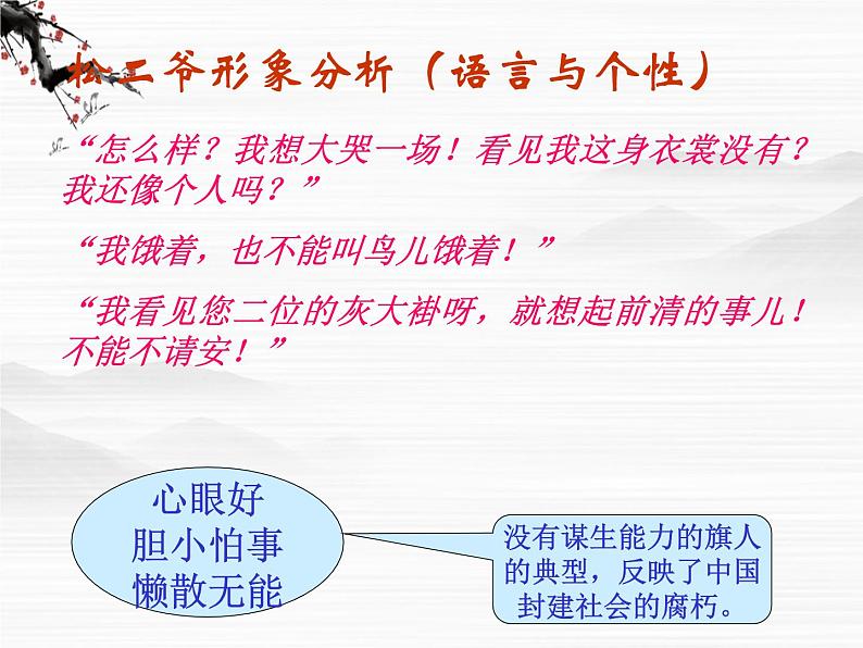 高中语文苏教版选修：《茶馆》ppt课件1第7页