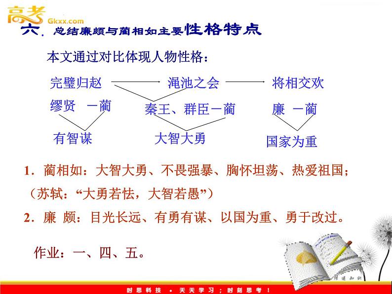 （安徽专用）高中语文：《廉颇蔺相如列传》课件2（苏教版选修《史记》选读）07