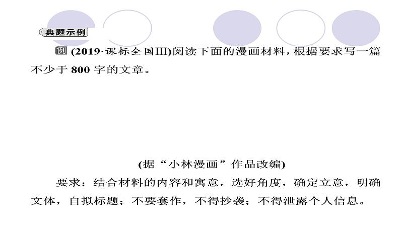 2022届高考语文作文系列训练之漫画类作文审题立意指导课件（20张PPT）第4页