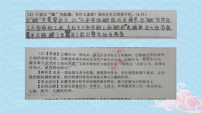 湖南省长郡中学2022届高三一轮总复习语文《小说标题意蕴探究》课件（59张PPT）第6页