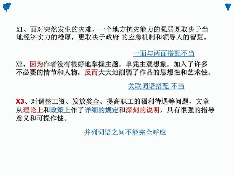 2022届高考专题复习：辨析修改病句的六种类型（课件49张）第8页