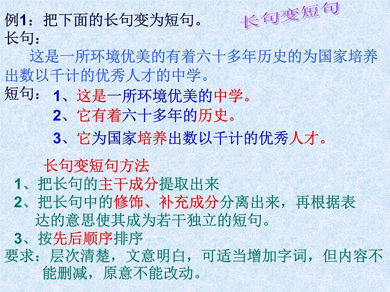 2022届高考语文一轮复习之变换句式（课件30张）第6页