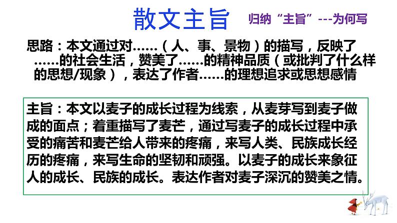 2022届高考散文高频考点：含义、标题的作用、手法赏析、语言特点课件（30张PPT）第5页