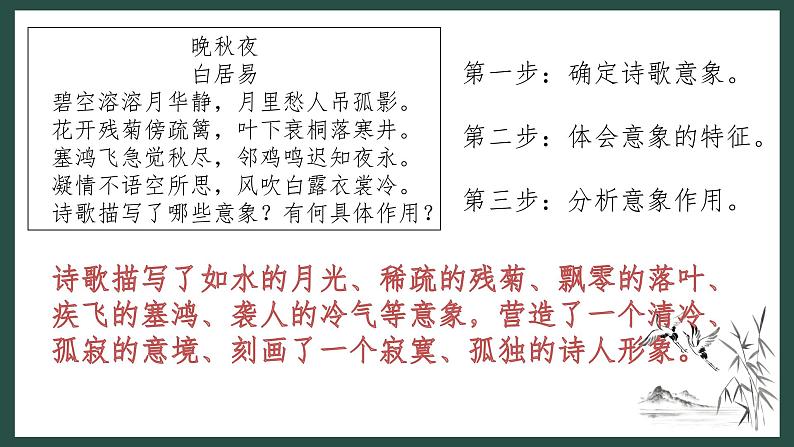 2022届高考专题复习：诗歌鉴赏专题形象分析（课件26张）第7页