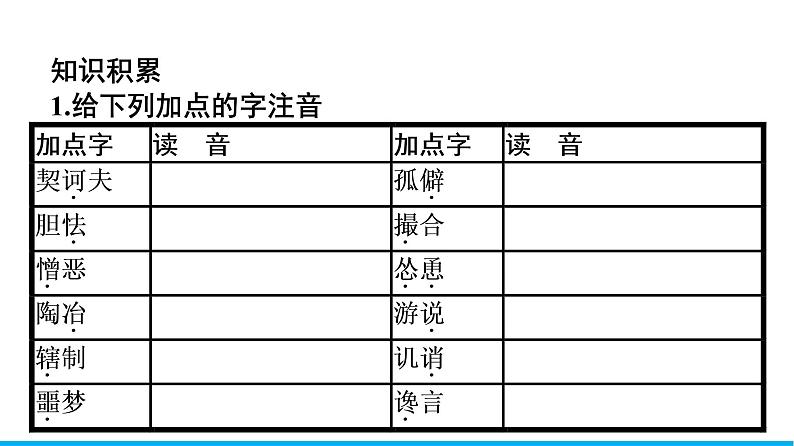 2021年高中语文 人教部编版 必修下册 第六单元 装在套子里的人  课件（共45页）08