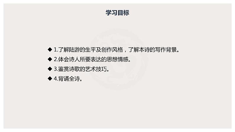 古诗词诵读《临安春雨初霁》（课件）　高中语文部编版选择性必修下册（2022年）第2页