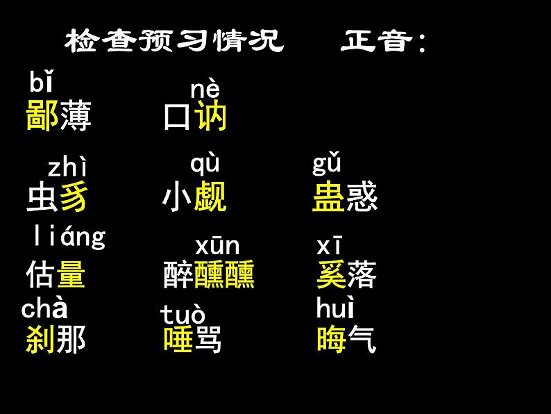 2021年高中语文 人教部编版 必修下册 第二单元5.《阿Q正传（节选）》同步课件（47张PPT）第6页