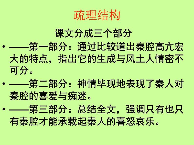 2020-2021学年高中语文部编版选择性必修下册《秦腔》课件（19张）第8页