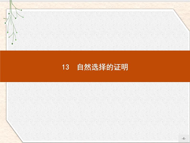 2020-2021学年高中语文部编版选择性必修下册课件：第四单元 13　自然选择的证明 课件53张第4页