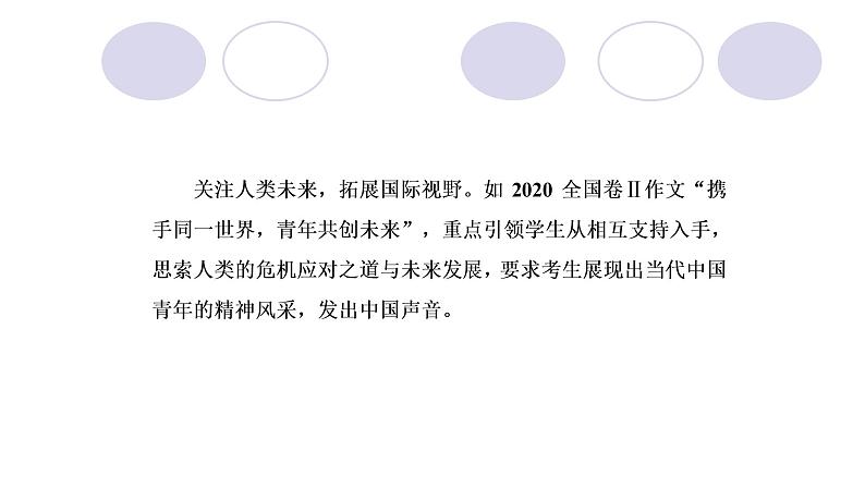 2022届高考作文系列训练之任务驱动型作文审题立意指导课件（41张PPT）05