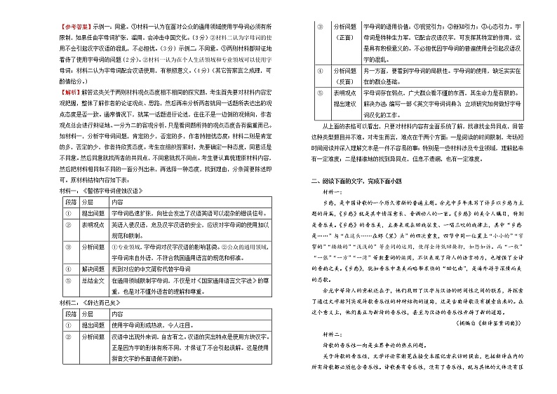 （新高考）2022届高中语文二轮复习 第一单元 实用类文本阅读训练卷 A卷 教师版第3页