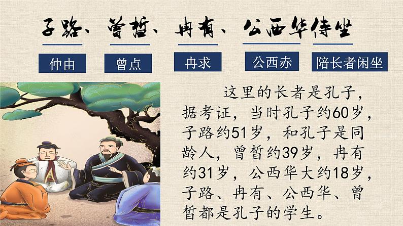 第1课《子路、曾皙、冉有、公西华侍坐》课件50张  2021-2022学年高中语文统编版必修下册教案第8页