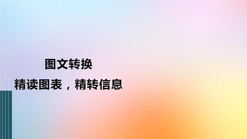 高考语文复习---图文转换：精读图表，精转信息课件PPT第1页