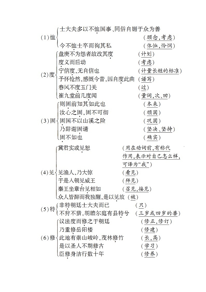 2021—2022学年统编版高中语文必修下册 第八单元15.2《答司马谏议书》学案第3页