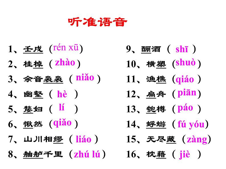 人教版高中语文必修二9《赤壁赋》课件08