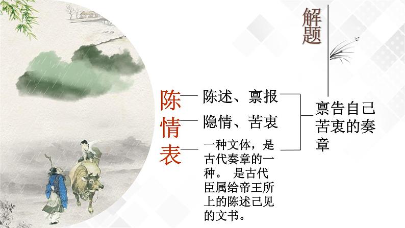 第3单元 9.1《陈情表》-高二语文 课件+练习(统编版选择性必修下册)08