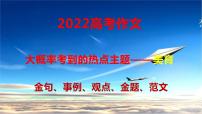 24 2022高考作文大概率考到的热点主题——美育-2022年高考作文热点新闻素材积累与运用课件PPT