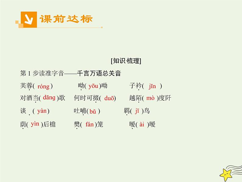 2021_2022高中语文第二单元第7课诗三首2课件新人教版必修206