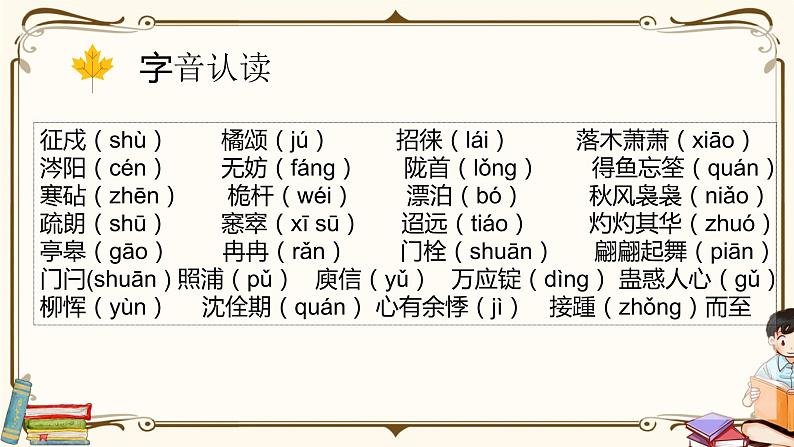 人教统编版语文必修 下册——9.说木叶课件PPT第7页