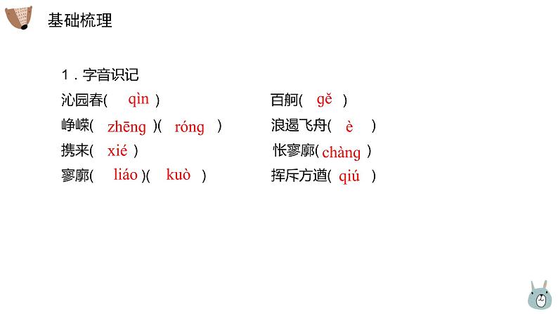 沁园春·长沙课件PPT第6页