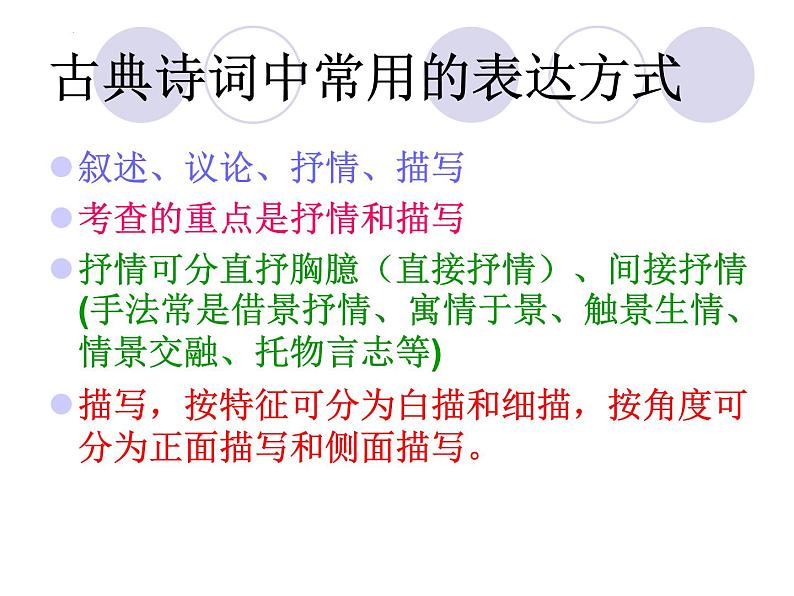 2022届高考专题复习：古代诗歌的表达技巧 课件34张第8页