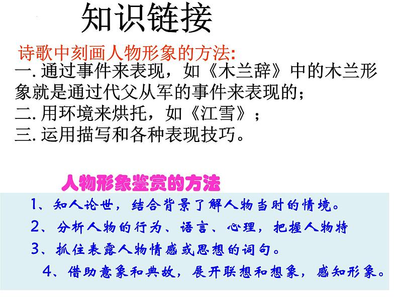 2022届高考语文复习-古代诗文阅读之鉴赏诗歌形象 课件22张第8页