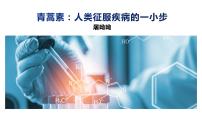 高中语文人教统编版必修 下册7.1 青蒿素：人类征服疾病的一小步优质课件ppt