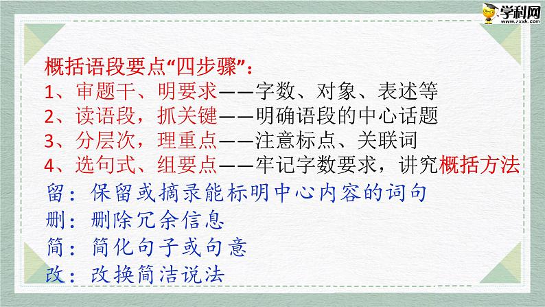 2022届高考语文二轮复习压缩语段课件56张第7页