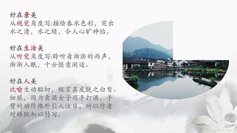 高二《中国古代诗歌散文欣赏》菩萨蛮（其二）课件PPT05