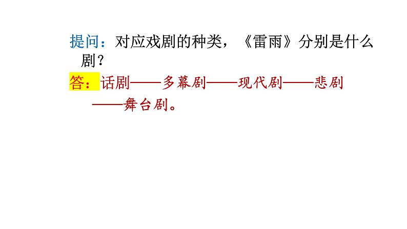 2021-2022学年高中语文统编版必修下册5《雷雨》课件（50张PPT）第7页