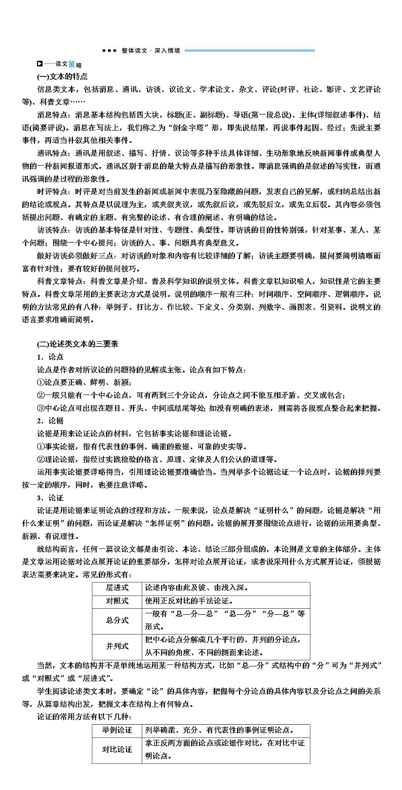 高考语文专题复习训练-- 现代文阅读（信息类文本阅读）第2页