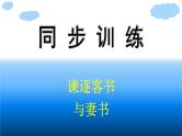 人教版高中语文必修下册同步训练PPT--11　谏逐客书   与妻书