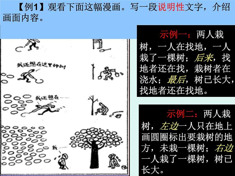 2022届高考专题复习：语言表达19  漫画类图文转换 课件27张第7页