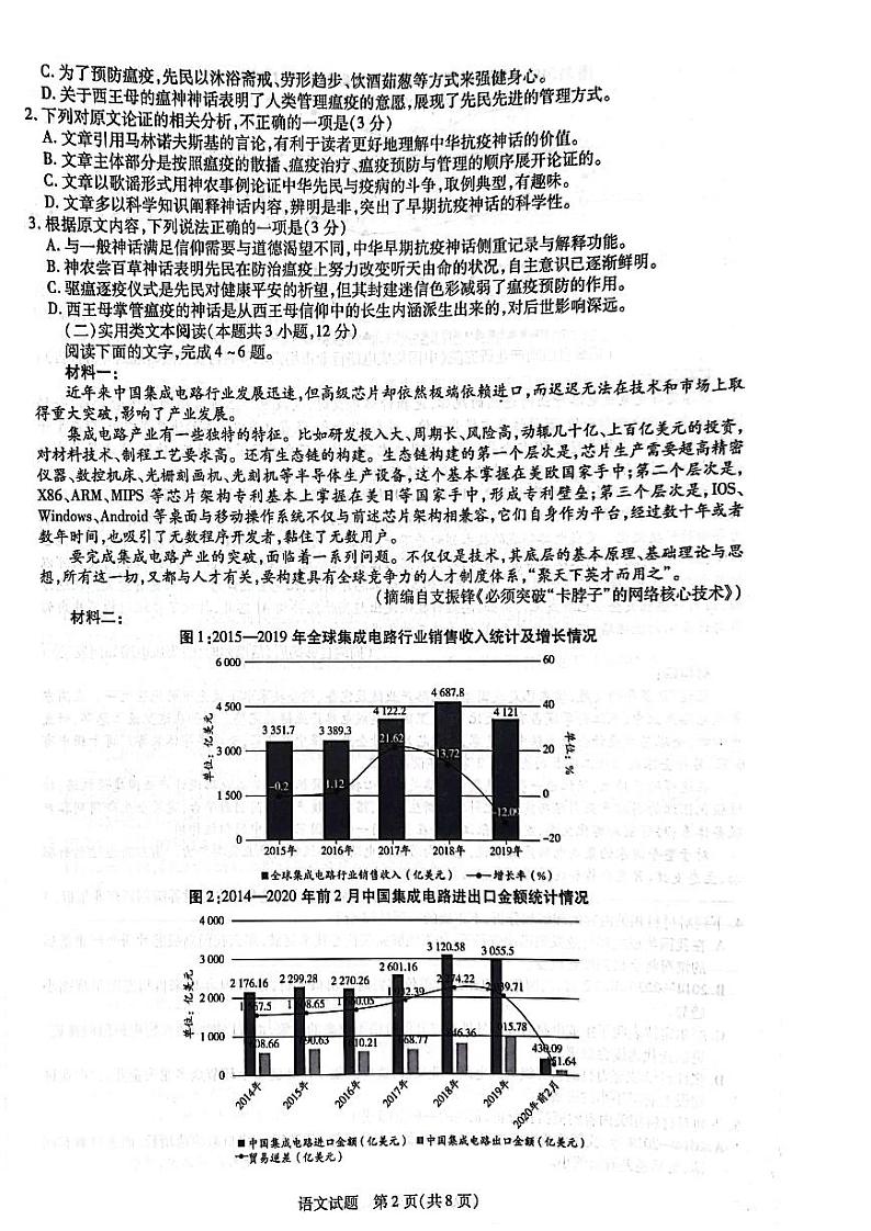 2022 焦作二模语文试题及解析02