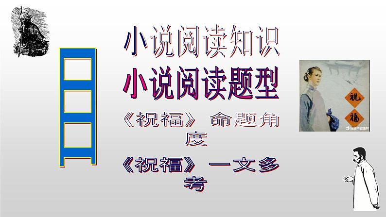 【课件分享】一篇经典小说《祝福》搞定高考小说题型（91张）第4页