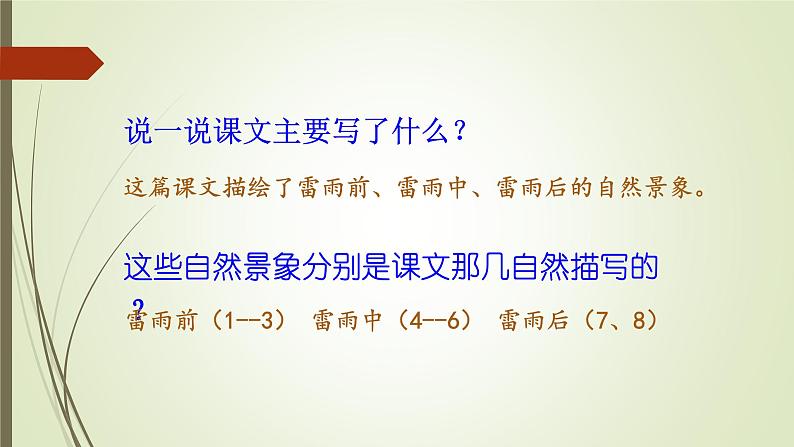 人教部编版高中语文必修下册5.雷雨   课件第7页