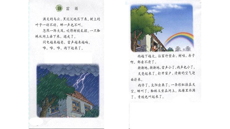 人教部编版高中语文必修下册5.雷雨   课件第4页