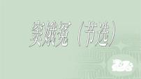 高中语文人教统编版必修 下册4 窦娥冤（节选）课前预习课件ppt