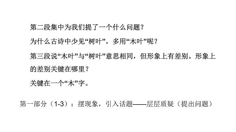 人教部编版高中语文必修下册9. 说“木叶”   课件第6页