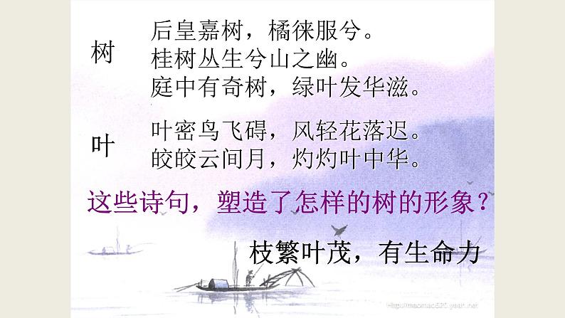 人教部编版高中语文必修下册9. 说“木叶”   课件04