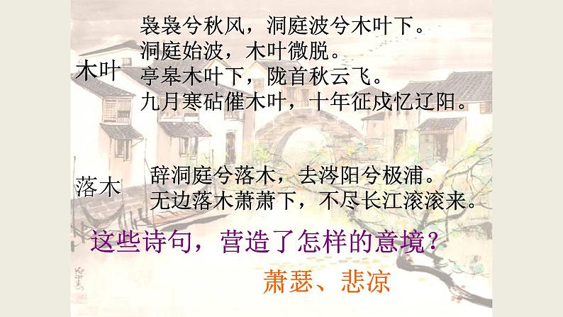 人教部编版高中语文必修下册9. 说“木叶”   课件05