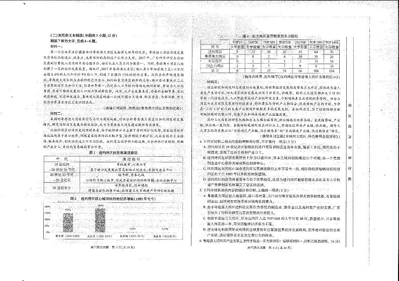 2022年4月安徽省合肥市2022届高三第二次教学质量检测（二模）语文试卷无答案第2页